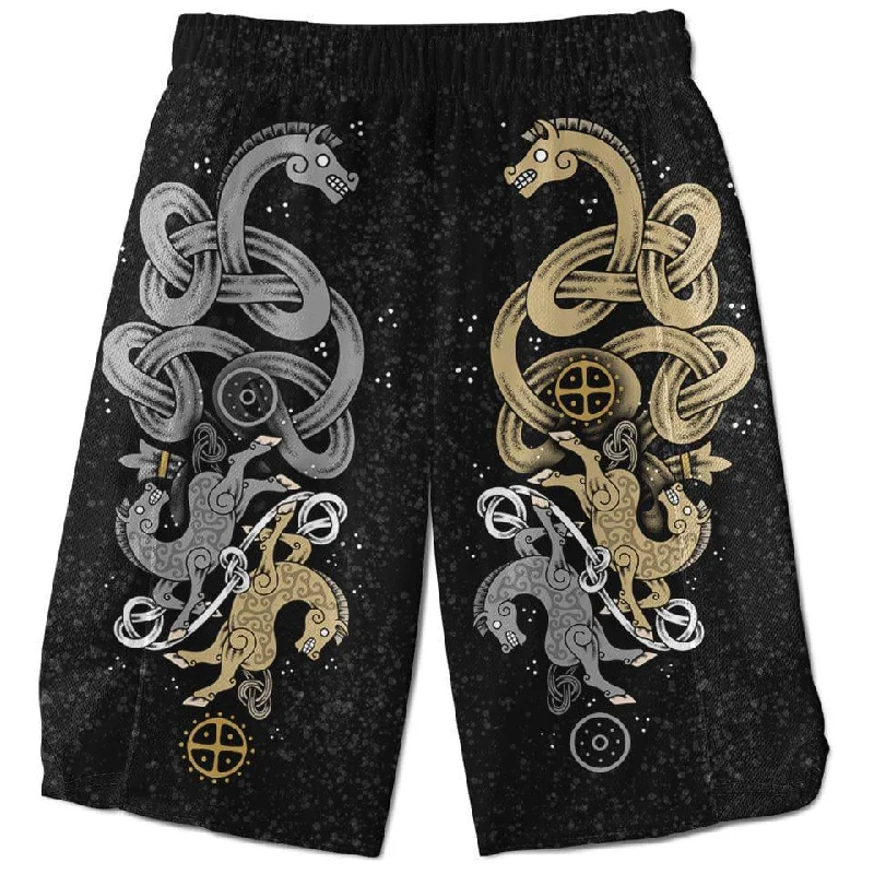 Cool Breeze At Night Dagr & Nótt Shorts