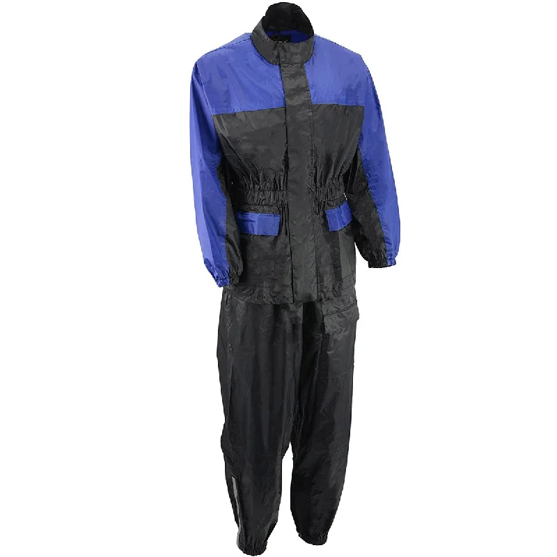 Artistic Temperament M-Boss Motorcycle Apparel BOS19500 Men’s Black and Red 2-Piece Motorcycle Rain Suit Artistic Temperament M-Boss Motorcycle Apparel BOS19500 Men’s Black and Red 2-Piece Motorcycle Rain Suit