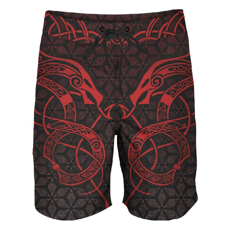 Stylish Wear World Serpent Boardshorts - Limited