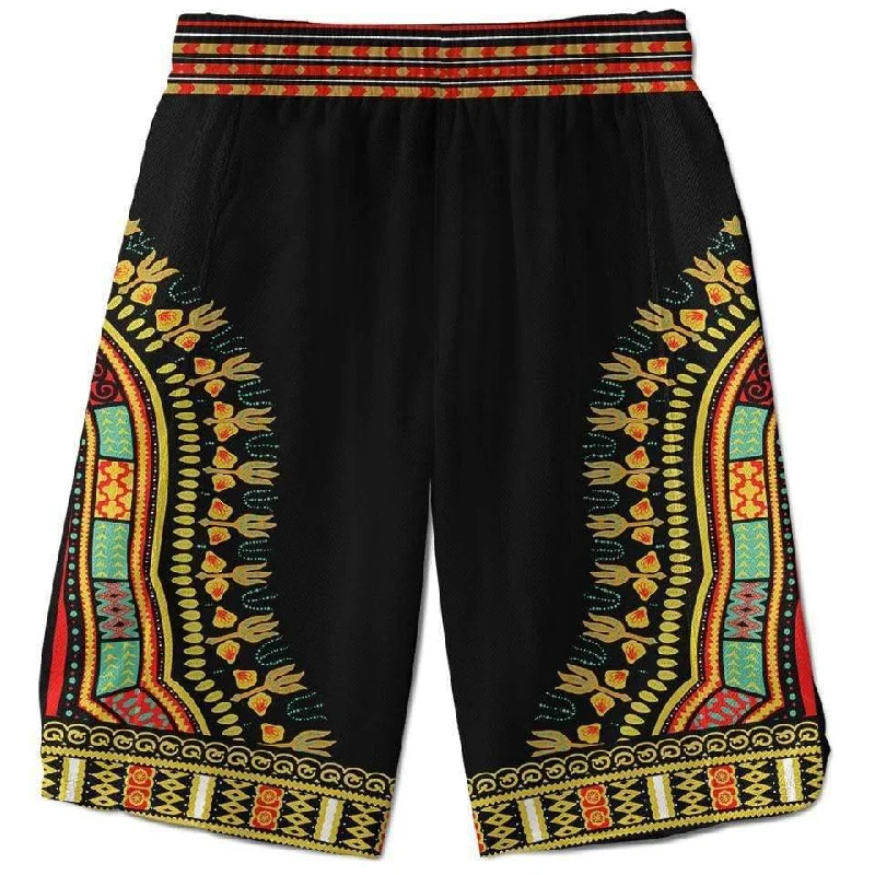 Dynamic Fashion Dashiki Shorts