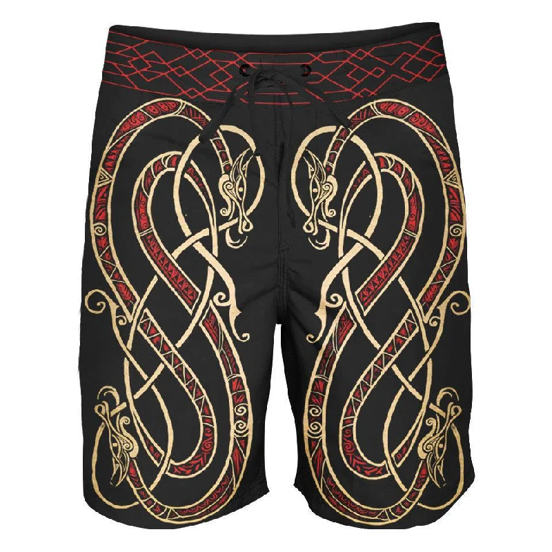 Chic Lounge Loki Boardshorts - Fire Edition