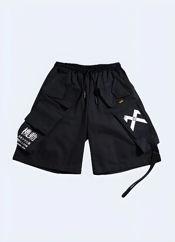 High-end Fashion Japanese Streetwear Shorts