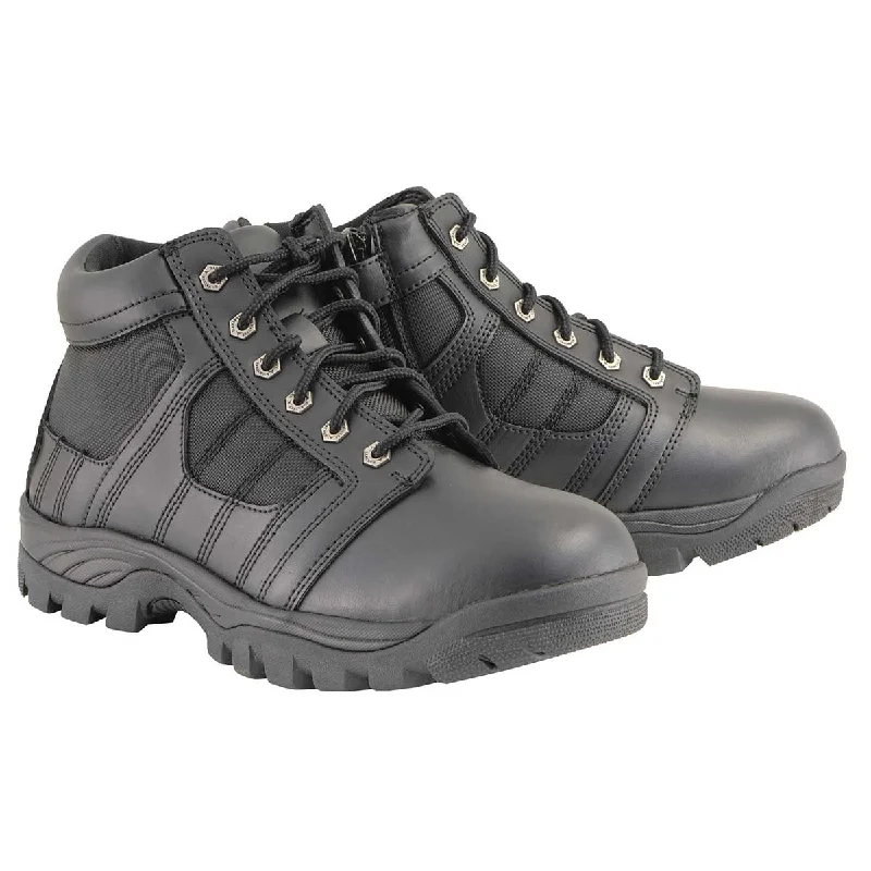 Fashion Touch Milwaukee Leather MBM9131 Men’s Black Lace-Up Waterproof Swat Style-Tactical Motorcycle Shoes Fashion Touch Milwaukee Leather MBM9131 Men’s Black Lace-Up Waterproof Swat Style-Tactical Motorcycle Shoes