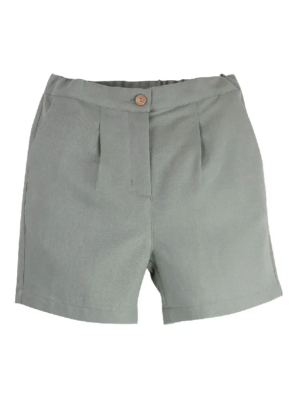 Fashion Must-have Green Chino Shorts
