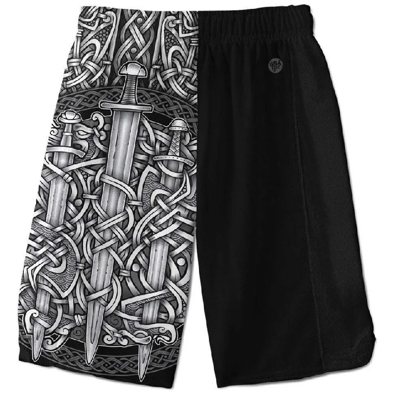 Light And Breathable Sword & Shield Shorts