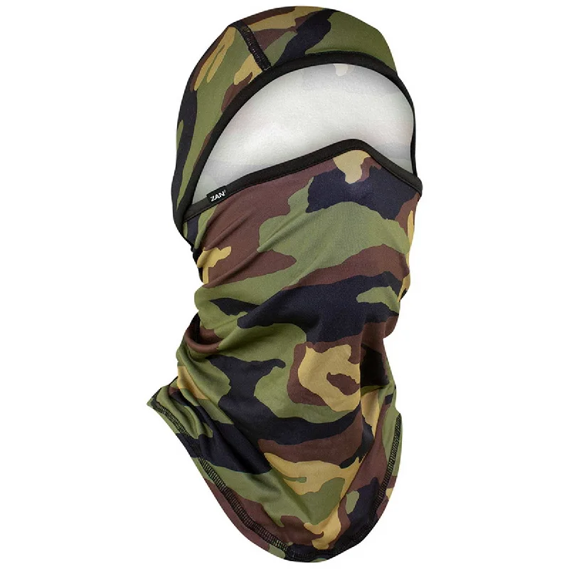 Casual Ease ZanHeadgear WB4L118 Convertible Balaclava SportFlex Series Camo