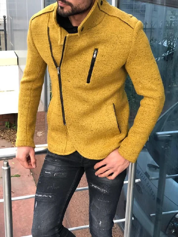 High-quality Design Bernard Wool Yellow Jacket