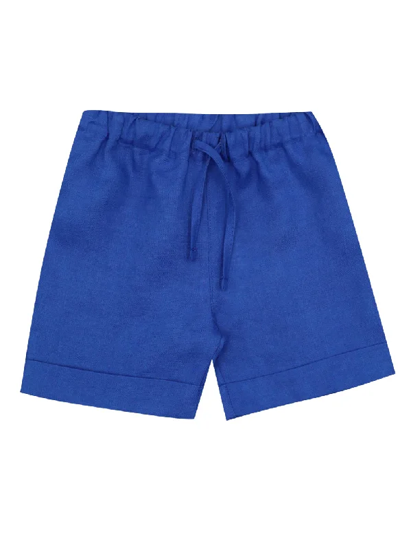 Relaxed Wear Classic Blue Shorts