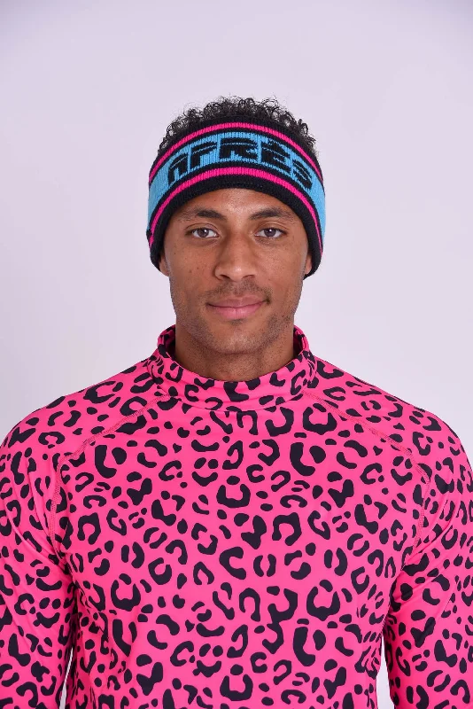 Fashionable Inner Wear OOSC Après Headband - Black, Pink & Blue