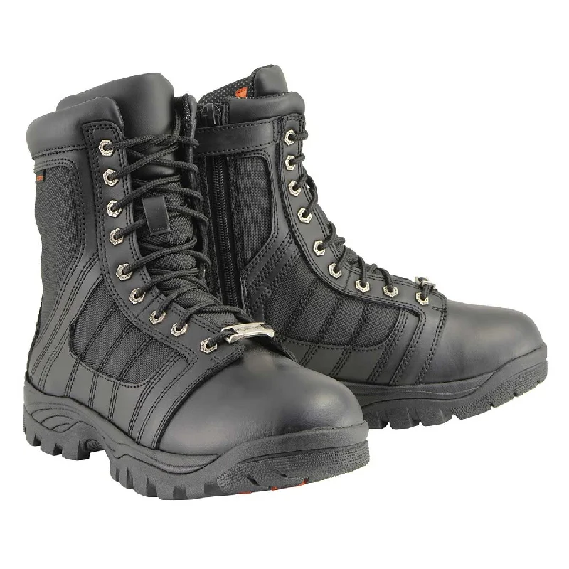 Casual Choice Milwaukee Leather MBM9130WP Men’s Black Lace-Up Waterproof Swat Style-Tactical Biker Motorcycle Boots Casual Choice Milwaukee Leather MBM9130WP Men’s Black Lace-Up Waterproof Swat Style-Tactical Biker Motorcycle Boots