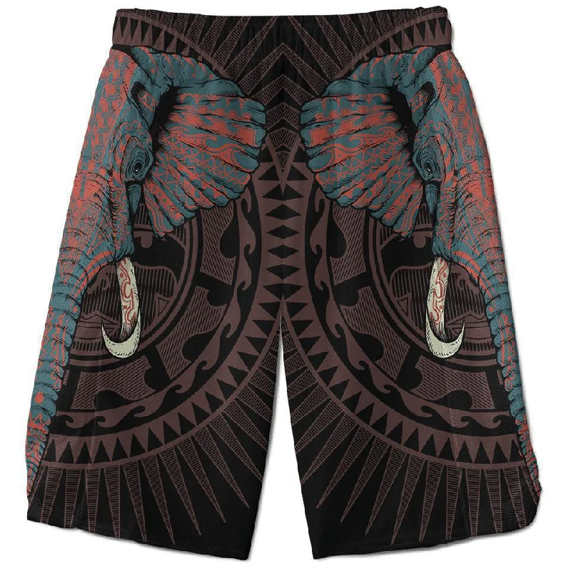 Feminine Charm Elephant Warrior Shorts