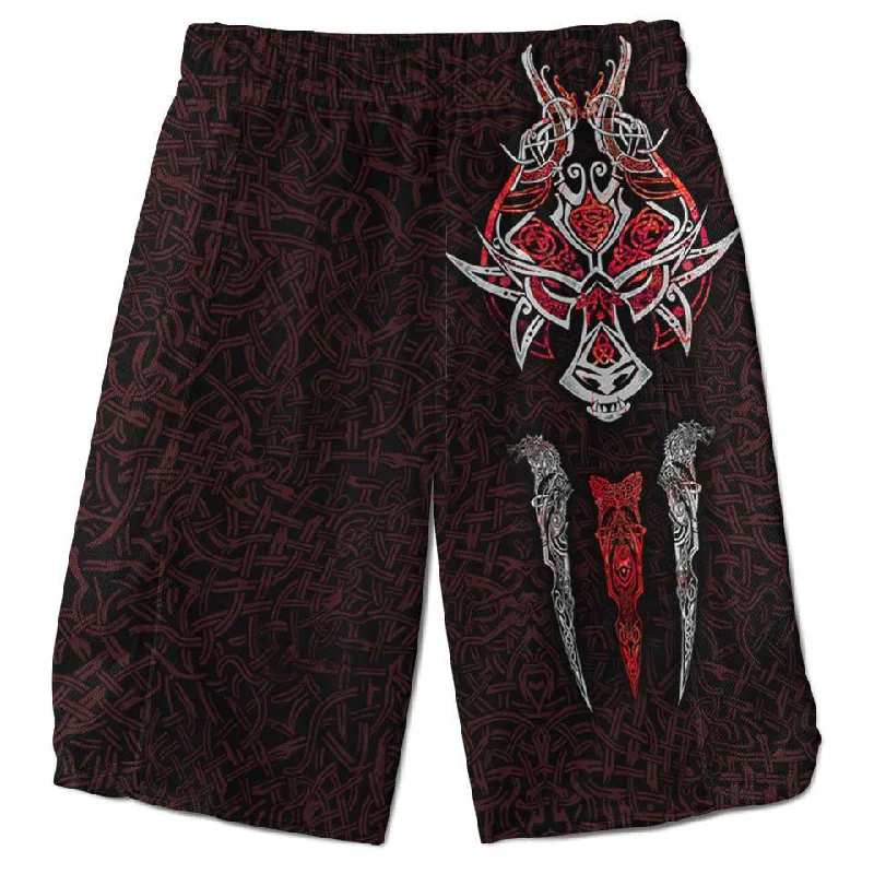 Versatile Items Fenrir Shorts - Crimson Edition