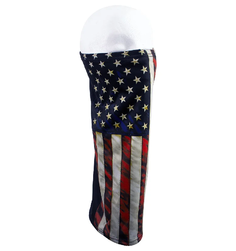 Daily Comfort Milwaukee Leather MP7928FM 'USA Flag Artwork ' 100 % Cotton Uni-Sex Motley Tube Daily Comfort Milwaukee Leather MP7928FM 'USA Flag Artwork ' 100 % Cotton Uni-Sex Motley Tube
