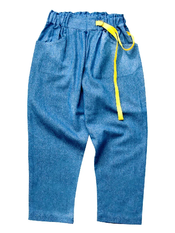 Stunning Fashion Denim Bleach Pants