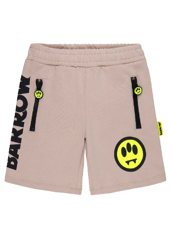 Sporty Comfort Sand Front Pocket Sweatshorts