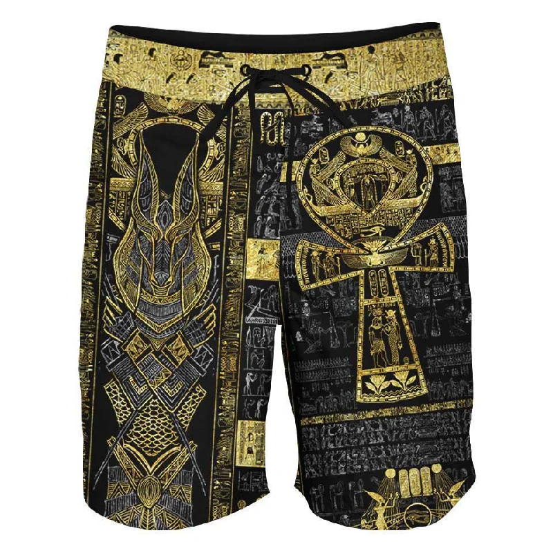 Comfy Chic Book of the Dead Boardshorts-Limited