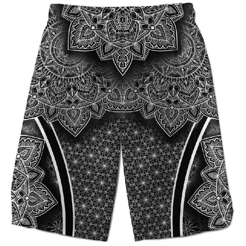 Fresh And Natural Blackout Mandala Shorts