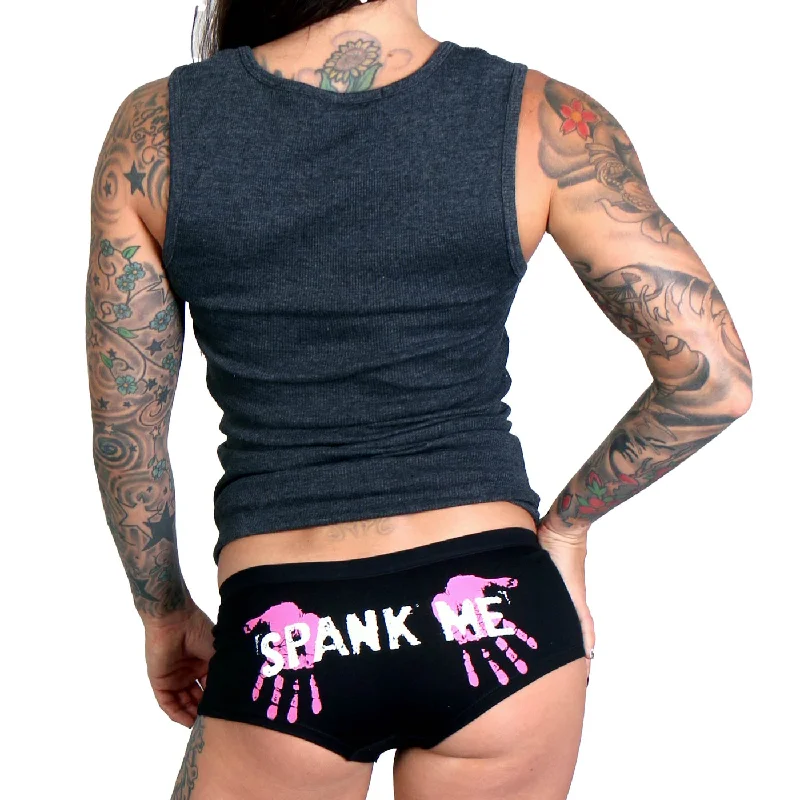 Spring Fashion Hot Leathers PTB7068 Spank Me Boy Shorts