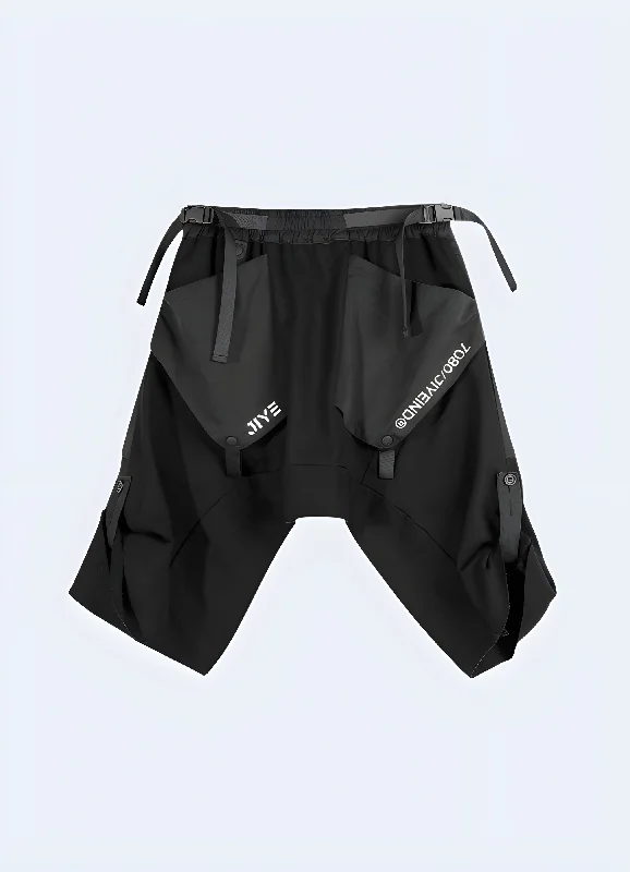 Cozy Layers Futuristic Shorts