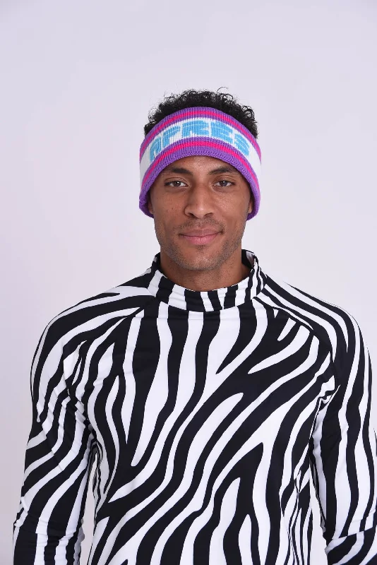 Must-have For Fashion OOSC Après Headband - Purple, Pink & Blue