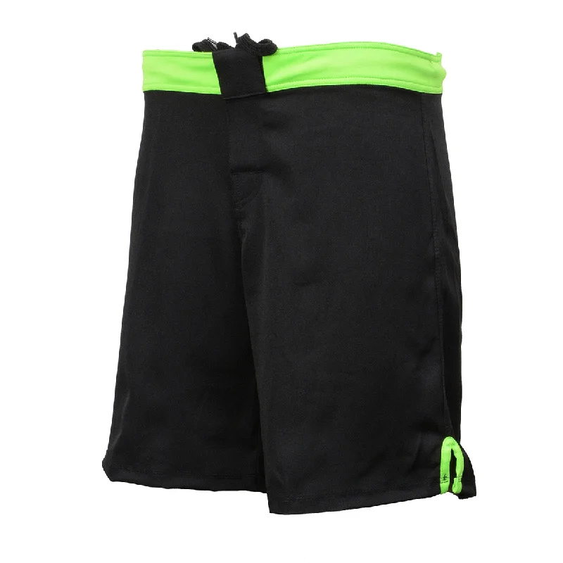 Comfy Pants X-Fitness XFM7004 Men's Black and Green MMA Fight Shorts - BJJ, No Gi, Grappling, Jiu Jitsu Combat Comfy Pants X-Fitness XFM7004 Men's Black and Green MMA Fight Shorts - BJJ, No Gi, Grappling, Jiu Jitsu Combat