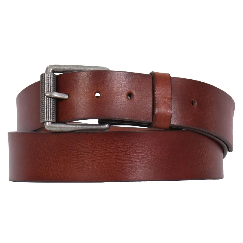 Cool Summer Hot Leathers BLA1138 Dark Brown Belt with Roller Buckle