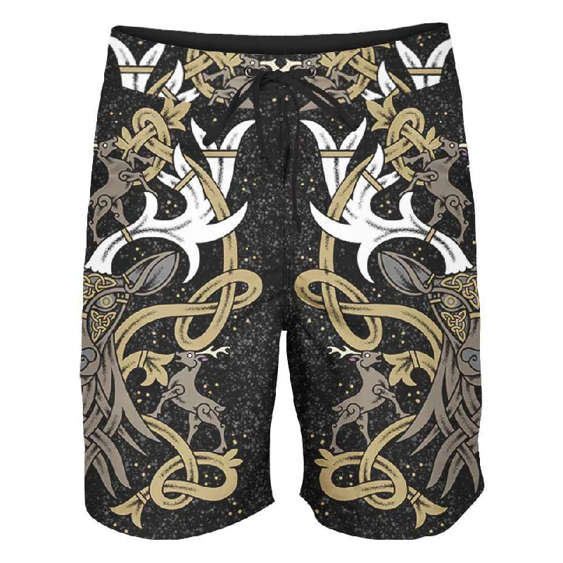 Fashion Comfort Stag of Valhalla Boardshorts