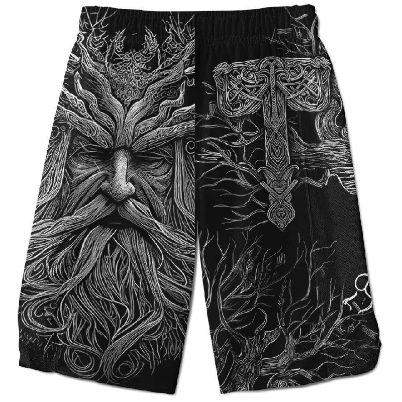 Comfort Fit Dark Throne Shorts