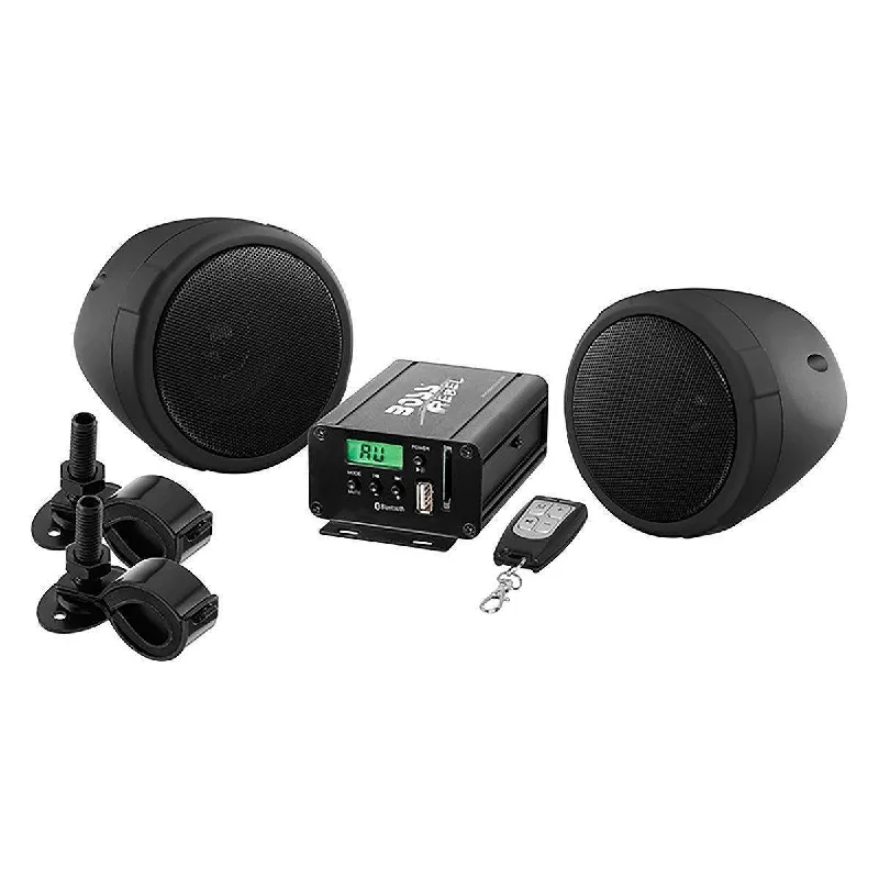 Fashionable Prints Boss Audio 3in Black 2-Channel Amplified Motorcycle/ATV 600W Weatherproof Speaker Kit Fashionable Prints Boss Audio 3in Black 2-Channel Amplified Motorcycle/ATV 600W Weatherproof Speaker Kit