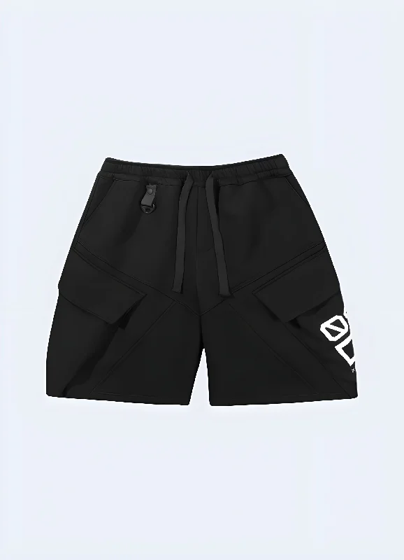 Multifunctional Style Cyberpunk Shorts