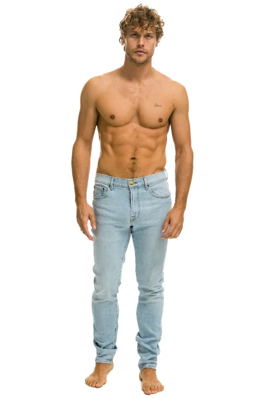 Relaxed Fit Wear MEN'S SLIM FIT SURFER DENIM JEAN - SUPER LIGHT