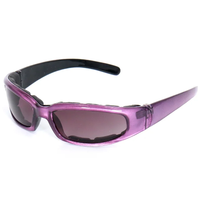 Comfortable Sweaters Hot Leathers SGL2051 Ladies Foam Padded Smoke Sunglasses
