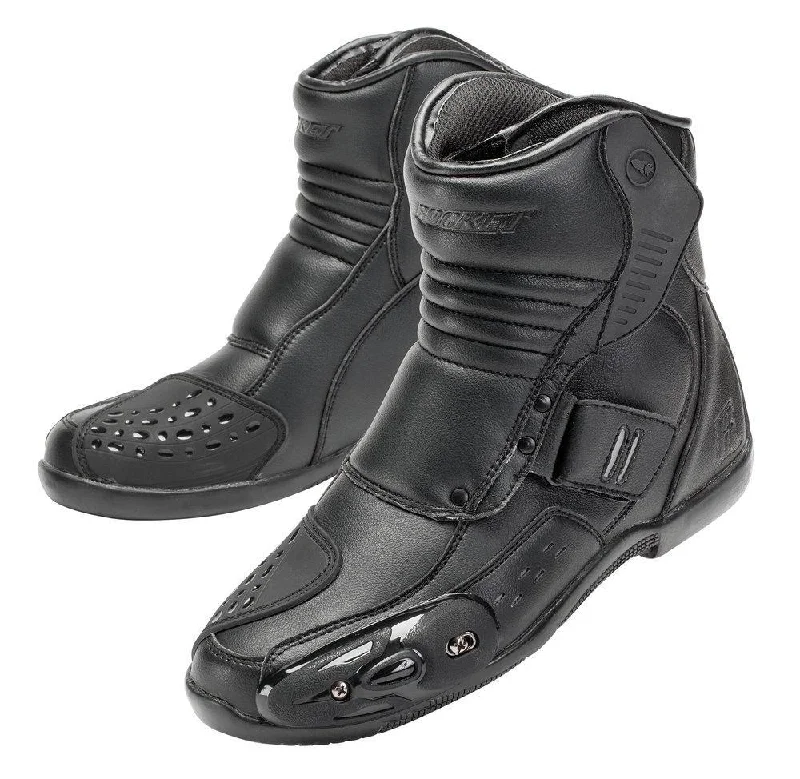 Cozy Fit Wear Joe Rocket Men's RAZOR Black Leather Boots