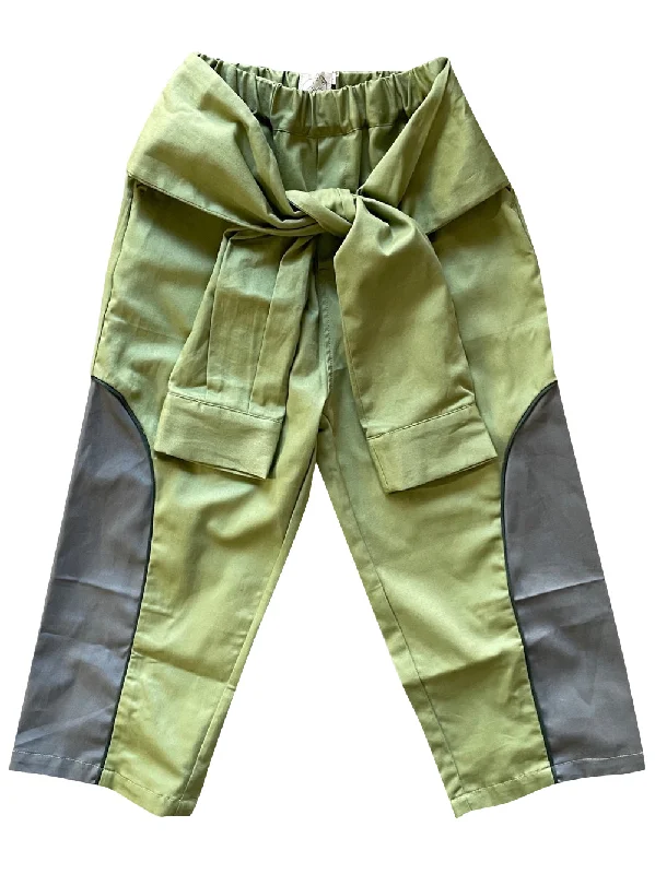 Cozy Fit Wear Sleeve Tie Pants