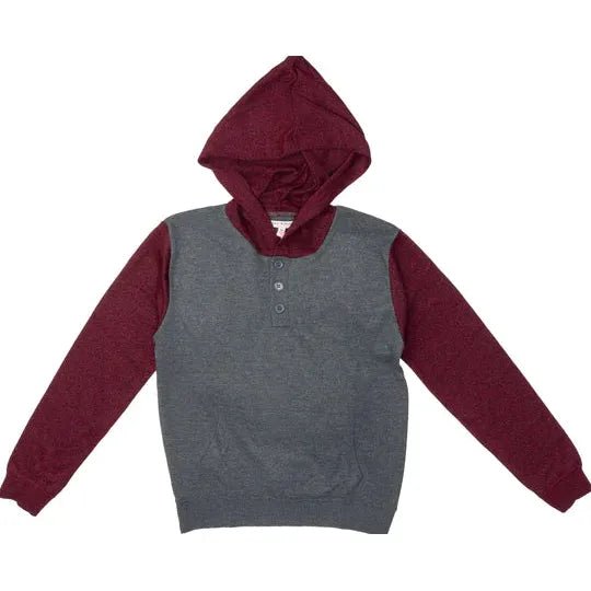 Charcoal Multi Color Hoodie