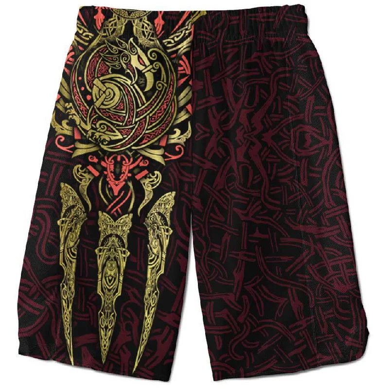 All-Day Style War Raven Shorts