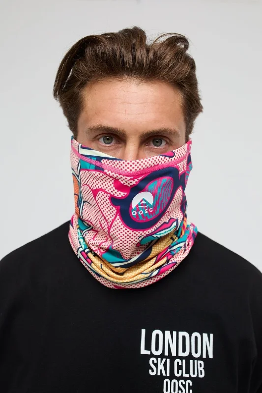 Avant-garde Design OOSC Neckwarmer - Comic Book Candy