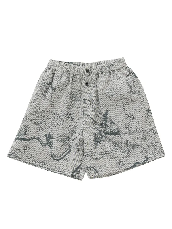 Relaxed Weekend Wear Noctua Striped Shorts