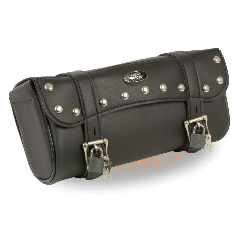 Goddess Outfit Milwaukee Performance SH615S Black PVC Large Studded Tool Bag with Key Locks Goddess Outfit Milwaukee Performance SH615S Black PVC Large Studded Tool Bag with Key Locks
