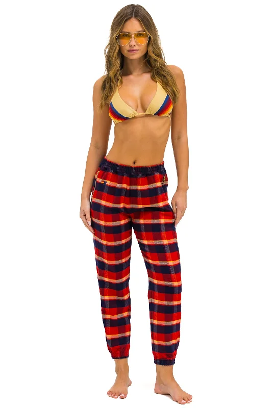 European Plan PLAID LODGE PANT - RUGBY PLAID