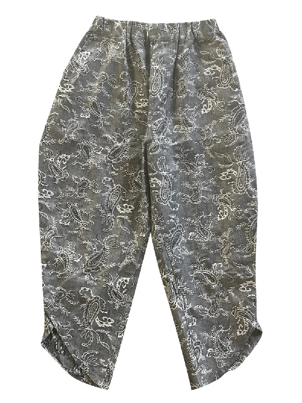 Everyday Style Paisley Print Pants