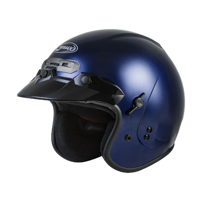 Chic Comfort GMax GM32 Blue Open Face Helmet
