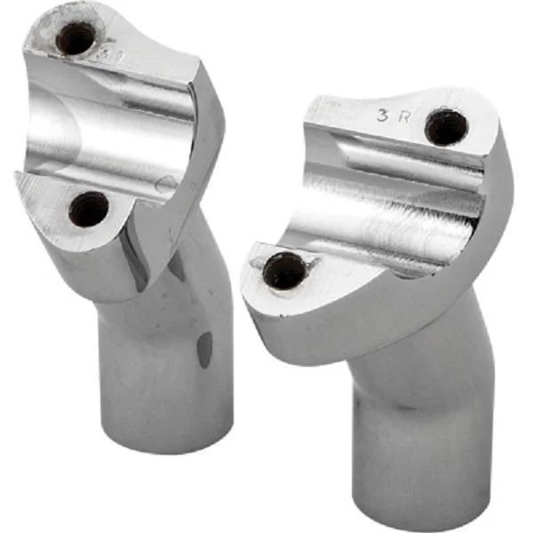 Comfortable Jeans HardDrive Forged Chrome 1in. Pullback Style Handlebar Risers with 3.5in. Rise for Harley Davidson Comfortable Jeans HardDrive Forged Chrome 1in. Pullback Style Handlebar Risers with 3.5in. Rise for Harley Davidson