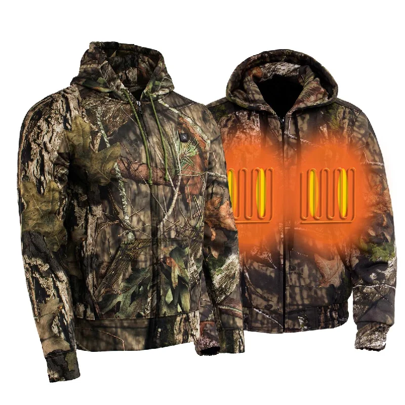 Avant-garde Design Nexgen Heat MPM1776SET Men's Camouflaged Heated Zipper Hoodies - Warming Camo Hoodie for Hunting w/ Battery Avant-garde Design Nexgen Heat MPM1776SET Men's Camouflaged Heated Zipper Hoodies - Warming Camo Hoodie for Hunting w/ Battery