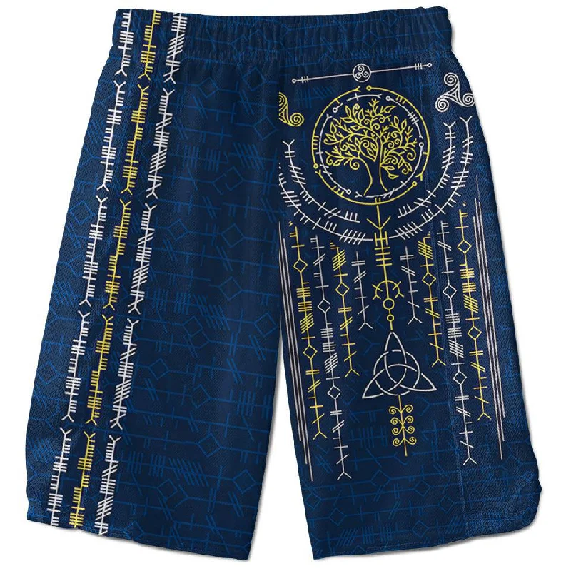 Relaxed Dresses Ogham Shorts