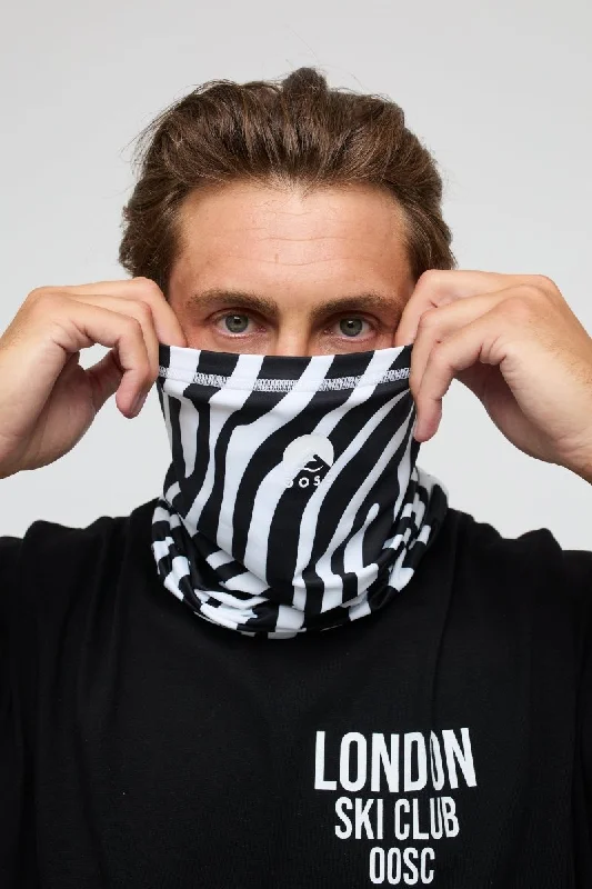 Boutique Recommendation OOSC Neckwarmer - Hotel California Zebra Print