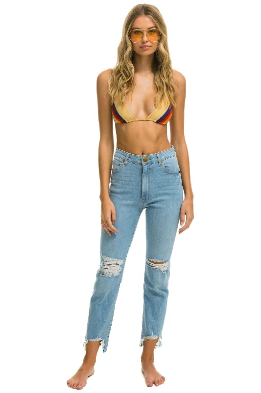 Cozy Outerwear HIGH RISE SLIM BOOT JEAN - SUPER LIGHT