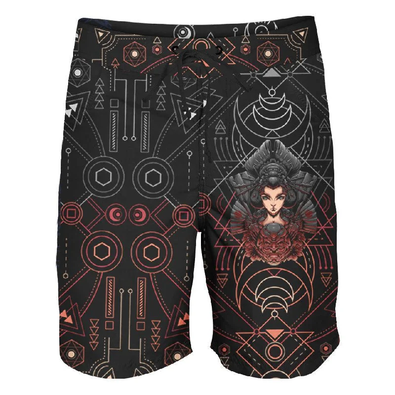 Lounge Chic Neo Geisha Boardshorts