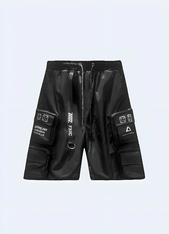 Relaxed Clothing Ribbon Shorts