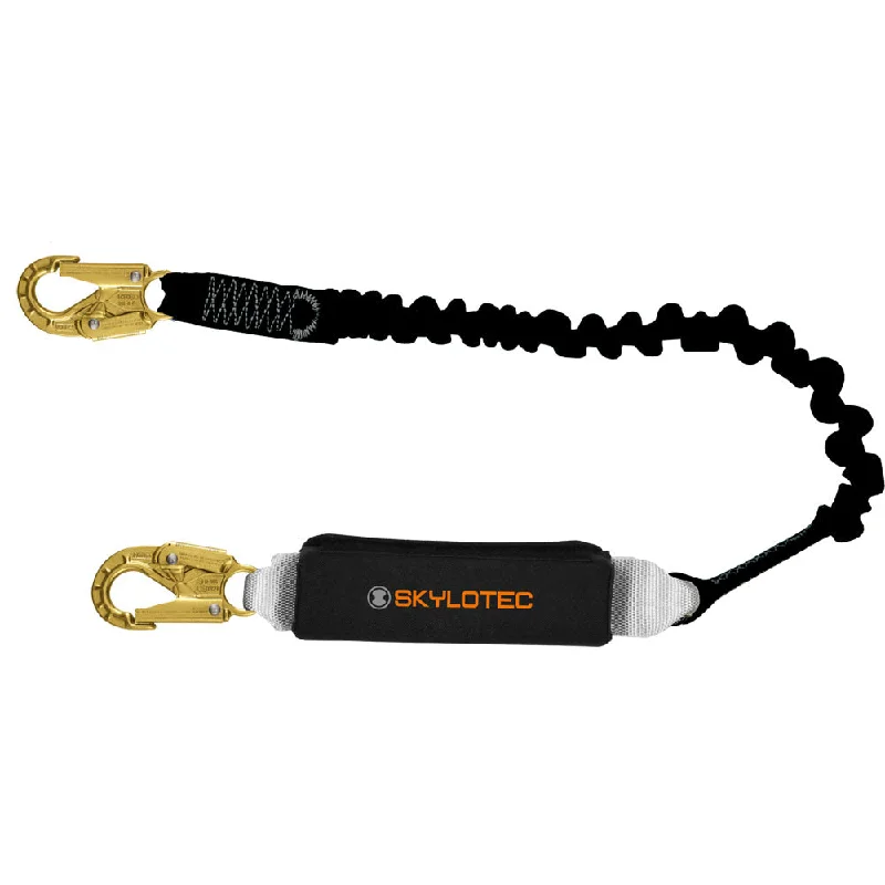 Relaxed Chic Skylotec BFD Flex Single Elasticised Lanyard with Snap Hooks 2m